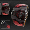 Double Time Show Snake Band Casual Men Sports Watch