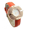 Leather Belt Crystal Women Watch