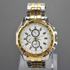 Stainless Steel Sub-Dials Quartz Business Watch