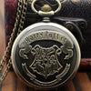 Retro Hogwarts School Witchcraft Pocket Watch