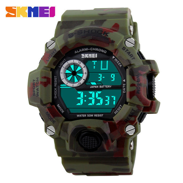 Men LED Digital Military Watch